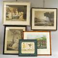 Five Framed Works