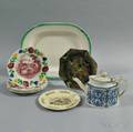Eight Assorted Staffordshire Items