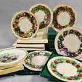 Seventeen Boehm and Lenox Plates