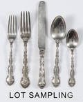 Gorham Strasbourg pattern sterling silver flatware