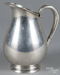 International Royal Danish sterling silver pitcher