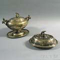 Two Neoclassicalstyle Silverplated Serving Pieces