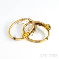 Pair of Antique Giltmetal Bracelets