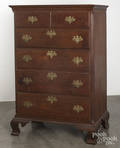 Pennsylvania Chippendale walnut high chest