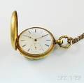 Mathey Gold Pocket Watch