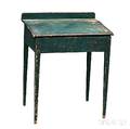 Country Greenpainted Lifttop Desk