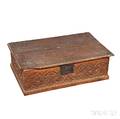 Carved Oak Box