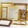 Group of Antique Frames and Mirrors