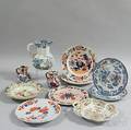 Eleven English Ironstone Items