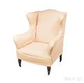 Federal Upholstered Mahogany Easy Chair