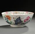 Small Chinese Export Porcelain Punch Bowl