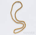 18kt Bicolor Gold Necklace