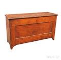 Country Redstained Pine Lifttop Chest