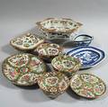 Nine Pieces of Chinese Export Porcelain