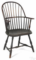 New England sackback Windsor chair ca 1790