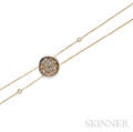 18kt Gold and Diamond Necklace Renee Lewis