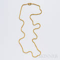 22kt Gold Braid Chain