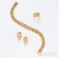 18kt Gold and Diamond Suite