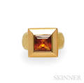 18kt Gold and Citrine Ring Paul Morelli