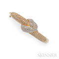 18kt Gold and Diamond Bracelet