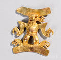 PreColumbian Gold Shaman Pendant