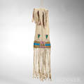 Arapaho Beaded Hide Pipe Bag