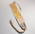 Yankton Quilled Hide Pipe Bag