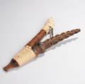 Northwest Coast Carved Wood Halibut Hook