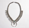 Navajo Silver Squash Blossom Necklace