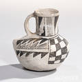 Anasazi Blackonwhite Bird Effigy Vessel