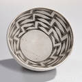 Anasazi Blackonwhite Pottery Bowl