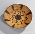 Apache Coiled Basketry Tray
