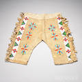 Lakota Partially Beaded Hide Young Boys Pants