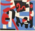 Stuart Davis American 18921964 Detail Study for Clich