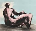 Henry Moore British 18981986 Reclining Woman I