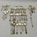Small Group of Assorted Sterling and Coin Silver Flatware