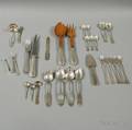 Miscellaneous Group of Sterling and Coin Silver Flatware