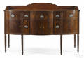 Pennsylvania Sheraton mahogany sideboard ca 1815