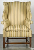 Chippendale mahogany easy chair late 18th c