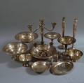 Large Group of Sterling Silver Tableware