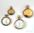 Four Elgin Goldfilled Watches