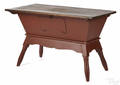 Pennsylvania painted pine doughbox ca 1820