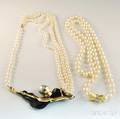 Two Cultured Pearl Necklaces
