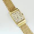Kingston 14kt Gold and Diamond Bracelet Wristwatch