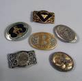 Six Belt Buckles