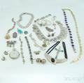 Group of Mostly Sterling Silver Jewelry