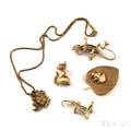 Small Group of Gold Jewelry