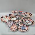 Thirteen Imari Porcelain Dishes and Bowls