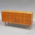 Danish Modern Teak Chest of Six Drawers