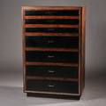 MidCentury Modern Walnut Tall Chest of Drawers